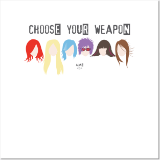 Choose Your Weapon - Alias Posters and Art